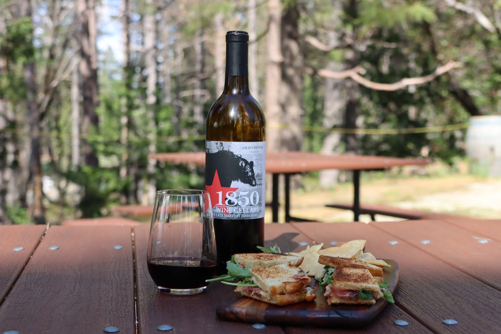 Late Harvest Zinfandel with Grilled Cheese Sandwich