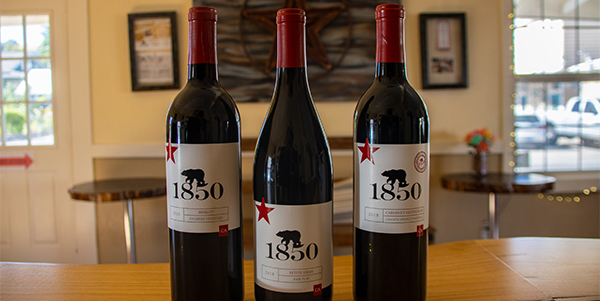 2018 Merlot, Petite Sirah and Reserve Cabernet 1850 club release wines